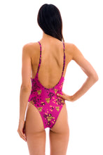 Załaduj obraz do przeglądarki galerii, Model Back: Rio De Sol Une Pièce Roar-Pink Hype

