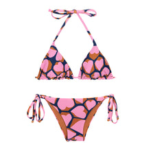 Załaduj obraz do przeglądarki galerii, Product Front: Rio De Sol Ensemble Set Amore-Pink Tri-Inv Lacinho
