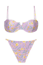 Załaduj obraz do przeglądarki galerii, Product Front: Rio De Sol Ensemble Set Canola Balconet Cheeky-Fixo
