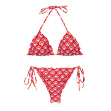 Załaduj obraz do przeglądarki galerii, Product Front: Rio De Sol Ensemble Set Floral-Scales Frufru Frufru-Fio
