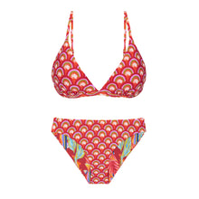 Załaduj obraz do przeglądarki galerii, Product Front: Rio De Sol Ensemble Set Floral-Scales Tri-Fixo Essential-Comfy

