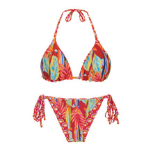 Załaduj obraz do przeglądarki galerii, Product Back: Rio De Sol Ensemble Set Floral-Scales Tri-Inv Lacinho
