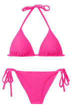 Załaduj obraz do przeglądarki galerii, Product Front: Rio De Sol Ensemble Set Malibu-Rosa Tri-Inv Cheeky-Tie
