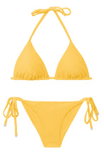 Załaduj obraz do przeglądarki galerii, Product Front: Rio De Sol Ensemble Set Malibu-Yellow Tri-Inv Cheeky-Tie
