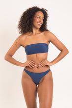 Załaduj obraz do przeglądarki galerii, Image 06: Rio De Sol Ensemble Set Navy Bandeau-Reto Nice-Fio
