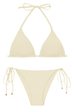Załaduj obraz do przeglądarki galerii, Product Front: Rio De Sol Ensemble Set Off-White Tri-Inv Lacinho
