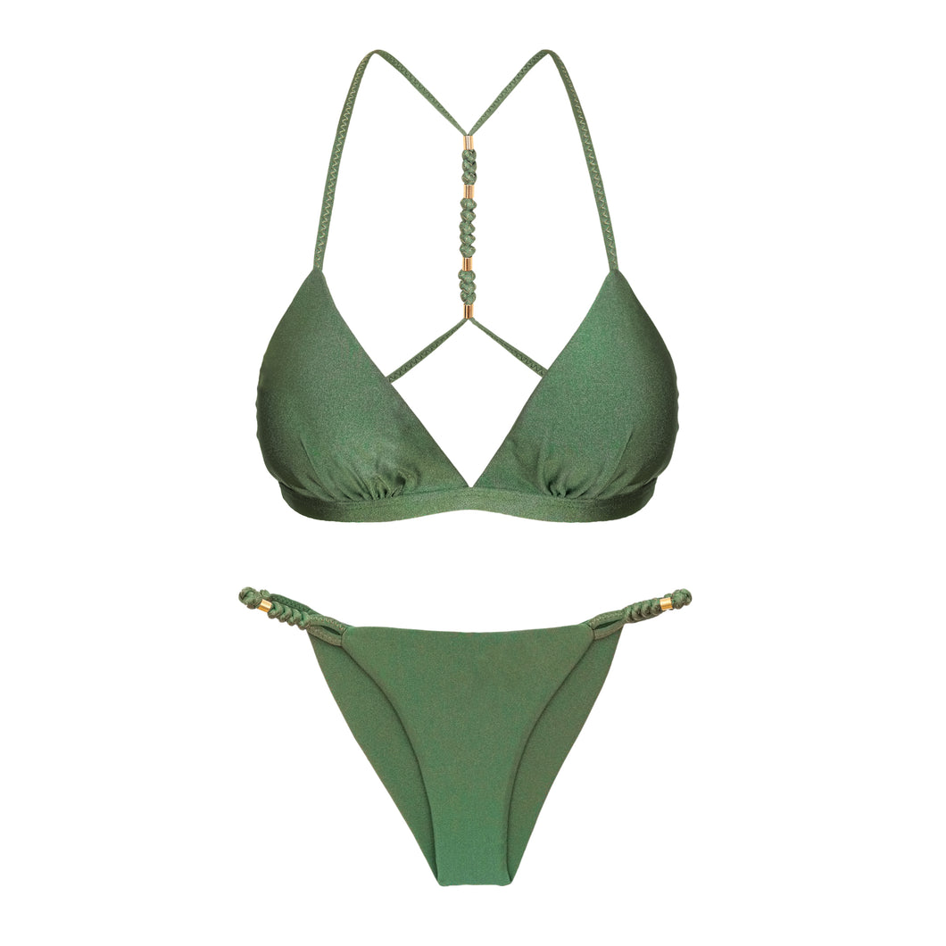 Product Front: Rio De Sol Ensemble Set Shimmer-Croco Tri-Fixo-Noa Cheeky-Noa