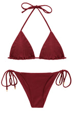 Załaduj obraz do przeglądarki galerii, Product Front: Rio De Sol Ensemble Set Shimmer-Divino Tri-Inv Cheeky-Tie

