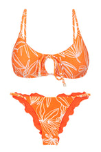 Załaduj obraz do przeglądarki galerii, Product Front: Rio De Sol Ensemble Set Trail-Orange Tank-Tie Ipanema
