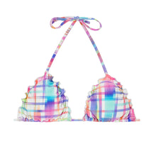 Załaduj obraz do przeglądarki galerii, Product Front: Rio De Sol Haut Soutien Plaid Frufru
