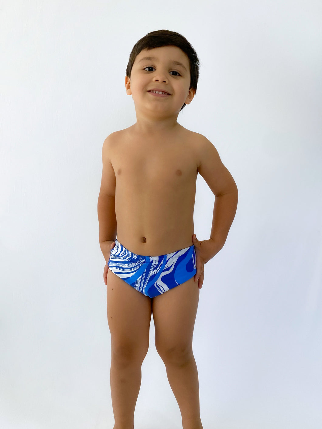 Model Front: Rio De Sol Maillot De Bain Garçon Sunga Inagua Kids