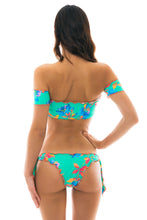 Załaduj obraz do przeglądarki galerii, Model Back: Rio De Sol Haut Top Acqua Flora Off Shoulder
