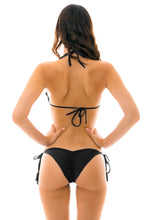 Załaduj obraz do przeglądarki galerii, Model Back: Rio De Sol Haut Top Ambra Preto Eva
