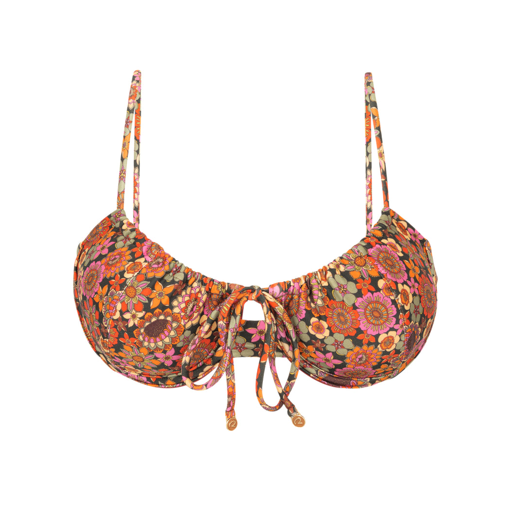 Product Front: Rio De Sol Haut Top Bouquet Balconet-Tie