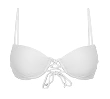 Załaduj obraz do przeglądarki galerii, Product Front: Rio De Sol Haut Top Cotele-Branco Balconet-Pushup
