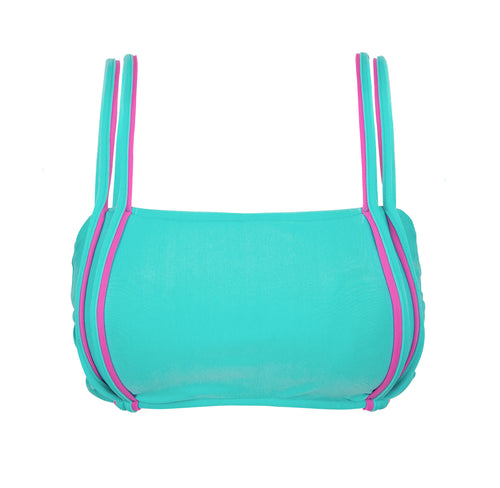 Product Front: Rio De Sol Haut Top Duo Pink Blue
