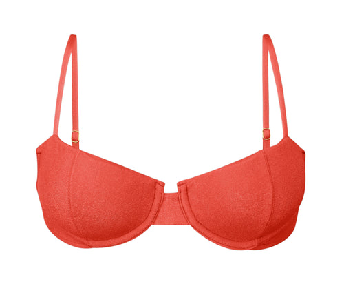 Product Front: Rio De Sol Haut Top Malibu-Chili Balconet