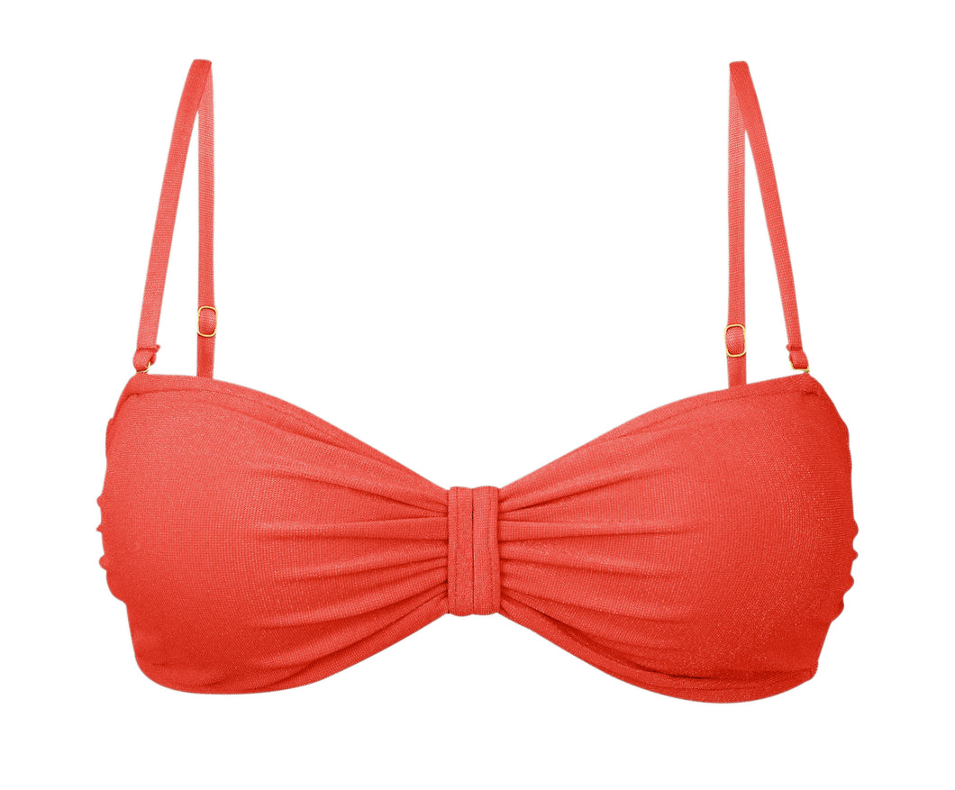 Product Front: Rio De Sol Haut Top Malibu-Chili Bandeau-Duo