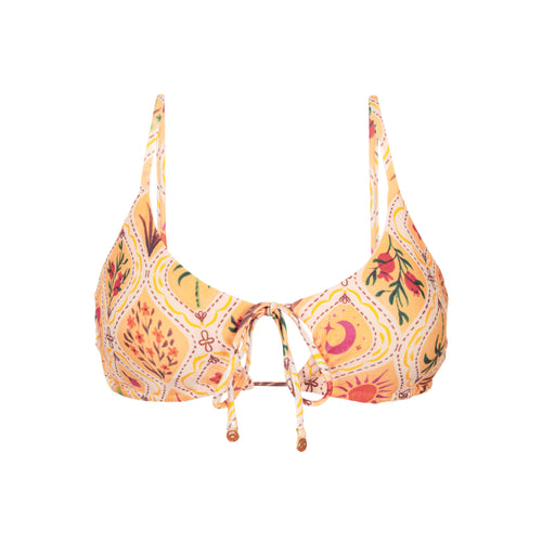 Product Front: Rio De Sol Haut Top Mosaico Tank-Tie