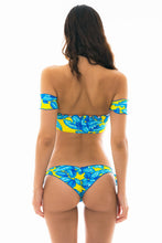 Załaduj obraz do przeglądarki galerii, Image 07: Rio De Sol Haut Top Palmeira Azul Off Shoulder
