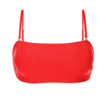 Załaduj obraz do przeglądarki galerii, Product Front: Rio De Sol Haut Top Rouge Bandeau-Reto

