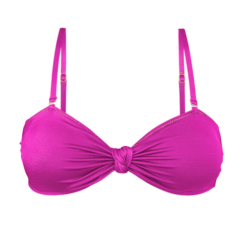 Product Front: Rio De Sol Haut Top Shimmer-Gaia Bandeau-Joy