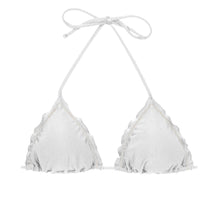 Załaduj obraz do przeglądarki galerii, Product Front: Rio De Sol Haut Top Shimmer-White Frufru
