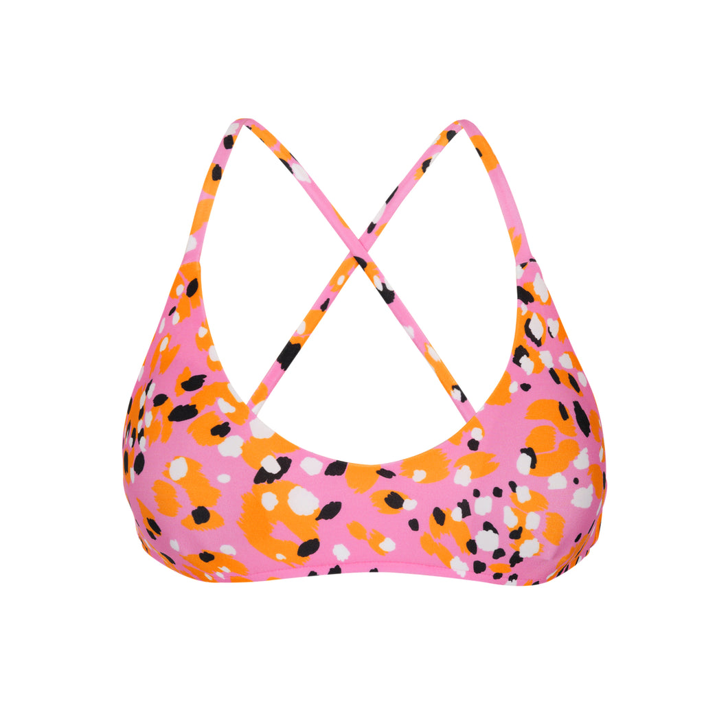Product Front: Rio De Sol Haut Top Sweet-Camo Bralette