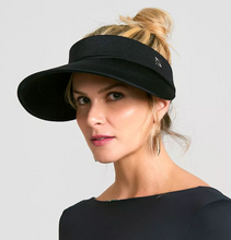 Załaduj obraz do przeglądarki galerii, Model Front: Rio De Sol Visière Viseira Chiara Preto

