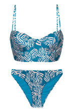 Załaduj obraz do przeglądarki galerii, Set Palms-Blue Balconet-Anna Comfy
