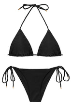 Załaduj obraz do przeglądarki galerii, Set Shimmer-Black Tri-Rope Cheeky-Rope
