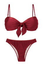 Załaduj obraz do przeglądarki galerii, Set Shimmer-Divino Bandeau-Knot Essential
