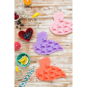 Image 03: Sunnylife Pique-Nique Flamingo Ice Trays