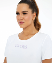 Załaduj obraz do przeglądarki galerii, T-Shirt Skin Fit Inspiracional Branco Optico
