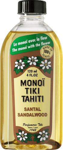 Product Front: Tiki Solaire Tiki Monoi Santal 120 Ml