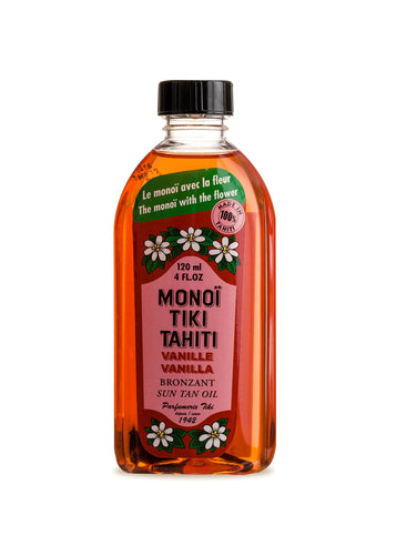 Product Front: Tiki Solaire Tiki Monoi Vanille Spf3 120 Ml