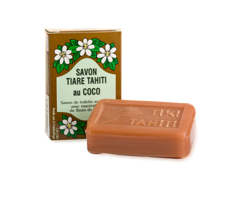 Product Front: Tiki Solaire Tiki Savon Tiare Tahiti Coco 130 Gr