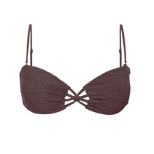 Załaduj obraz do przeglądarki galerii, Top Malibu-Ebano Bandeau-Iris
