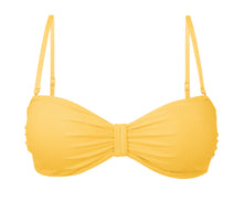 Załaduj obraz do przeglądarki galerii, Top Malibu-Yellow Bandeau-Duo
