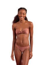 Załaduj obraz do przeglądarki galerii, Top Shimmer-Copper Bandeau-Joy
