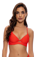 Załaduj obraz do przeglądarki galerii, Top Underwire Hot Tropics Red
