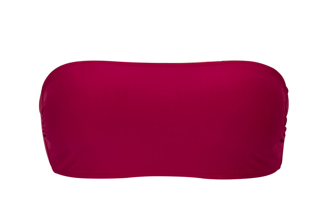 Top UV-Desejo Bandeau-Reto