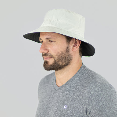 Model Front: Uv Line Bob Australia Areia Cinza Upf50+