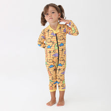 Załaduj obraz do przeglądarki galerii, Model Front: Uv Line Une Pièce Fille Baby Dino
