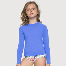Załaduj obraz do przeglądarki galerii, Gallery: Uv Line T-Shirt Camiseta Kids Uvpro Ml Azul Bic Upf50+
