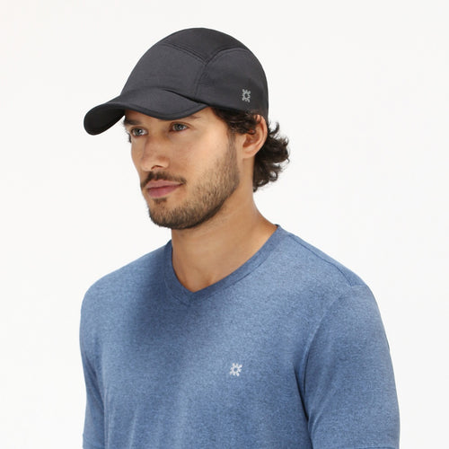 Model Front: Uv Line Chapeau Legionnaire Cap Athletic Dry Preto Upf50+