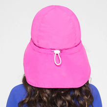 Załaduj obraz do przeglądarki galerii, Model Back: Uv Line Chapeau Legionnaire Cap Leg Basic Kids Imp Inf Rosa Shock
