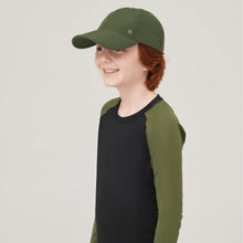 Załaduj obraz do przeglądarki galerii, Image 02: Uv Line Casquette Cap Teen Colors Verde Militar Upf50+
