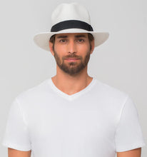 Załaduj obraz do przeglądarki galerii, Image 04: Uv Line Chapeau Panama Chapeu Shanghai Imp Uni Branco/Preto
