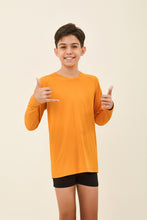 Załaduj obraz do przeglądarki galerii, Gallery: Uv Line T-Shirt Kids Longsleeve Uvpro Laranja
